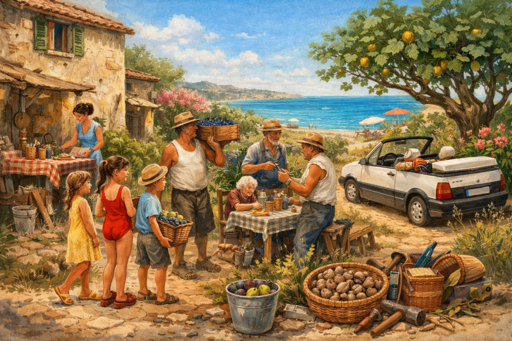 Tra mare e campagna
