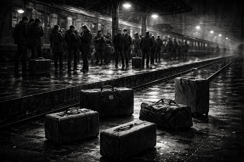 Il capotreno è fuito